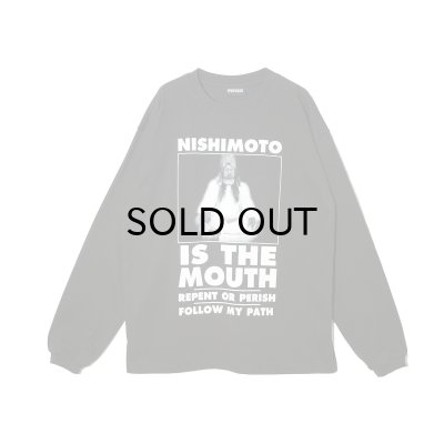 画像1: NISHIMOTO IS THE MOUTH (L/S T-SHIRT) BLACK -30% OFF-
