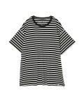 FACETASM (FACETASM×FRUIT OF THE ROOM PACK BIG TEE) BLACK & ECRU