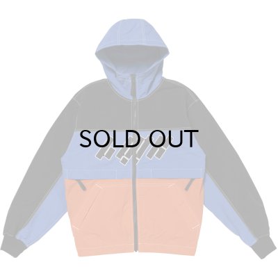 画像1: LQQK STUDIO (MOTORCYCLE JACKET) BLACK-BLUE -30% OFF-