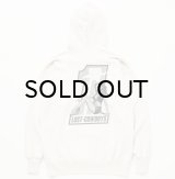 LASTMAN (PRINTED HOODIE -NO.1-) OATMEAL -30% OFF-