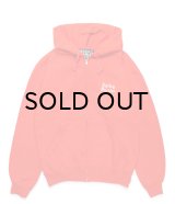 WACKO MARIA (HEAVY WEIGHT FULL ZIP HOODED SWEAT SHIRT TYPE-6) RED