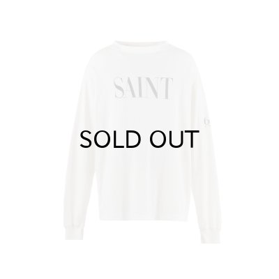 画像1: SAINT Mxxxxxx (SAINT LS TEE) WHITE
