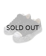 Maison MIHARA YASUHIRO ("HANK" OG SOLE DYED CANVAS LOW SNEAKER) BLACK