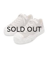 Maison MIHARA YASUHIRO ("HANK" OG SOLE DYED CANVAS LOW SNEAKER) GRAY
