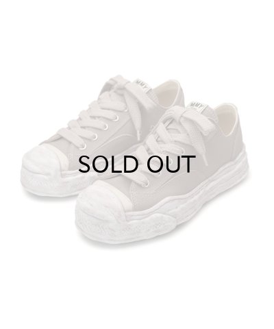 画像1: Maison MIHARA YASUHIRO ("HANK" OG SOLE DYED CANVAS LOW SNEAKER) GRAY