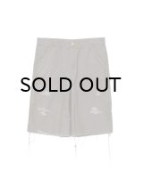 KAMIYA (BORO Duck Painter Bermuda Pants) GRAY