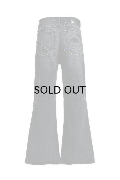 画像2: BREATH (SUICIDE STUDS WIDE DENIM PANTS) BLACK -30% OFF-