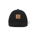 BLACK EYE PATCH (LEATHER PATCHED OG LABEL 6 PANEL DUCK CAP) BLACK