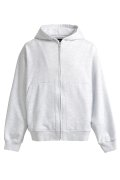 BREATH (NEWRICH WIDE ZIP UP HOODIE) ICE GREY