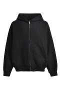 BREATH (NEWRICH WIDE ZIP UP HOODIE) BLACK
