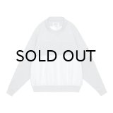 C.E (OVERDYE COLLARED LIGHT CREW NECK) GREY -30% OFF-