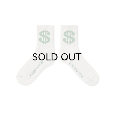画像2: BLACK EYE PATCH (DOLLAR SIGN SOCKS) GRAY