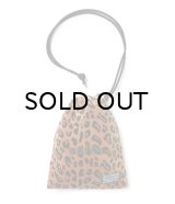 WACKO MARIA (LEOPARD SHOULDER POUCH TYPE-2) BROWN