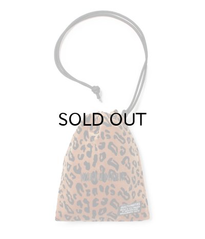 画像1: WACKO MARIA (LEOPARD SHOULDER POUCH TYPE-2) BROWN