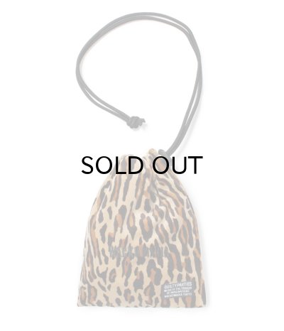 画像1: WACKO MARIA (LEOPARD SHOULDER POUCH TYPE-3) BEIGE