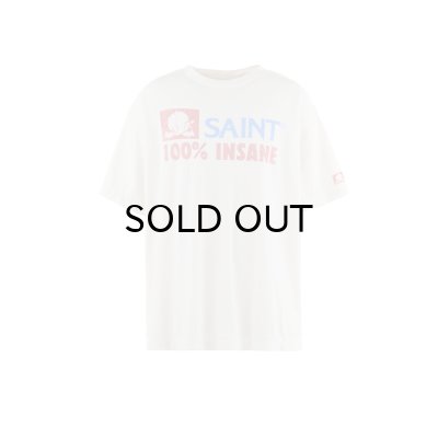 画像1: SAINT Mxxxxxx (INSANE SS TEE) WHITE