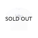 BLACK EYE PATCH (FLYING OG BOY AIRBRUSHED TEE) WHITE