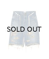 KAMIYA (Denim Wrap Skirt) INDIGO -30% OFF- 