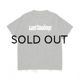 LASTMAN (PRINTED TEE -LOST COWBOYS-) BLACK -30% OFF-