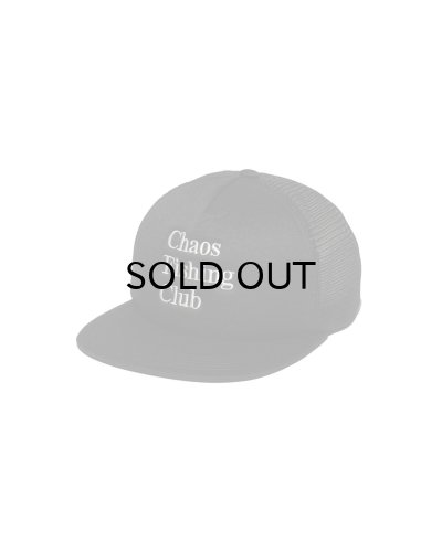 画像1: Chaos Fishing Club (LOGO MESH CAP) BLACK