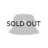 BLACK EYE PATCH (PYTHON PATTERNED BUCKET HAT) OLIVE