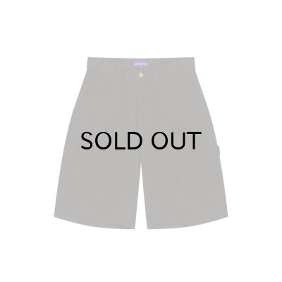 画像1: BLACK EYE PATCH (PYTHON PATTERNED BAGGY DUCK SHORTS) OLIVE