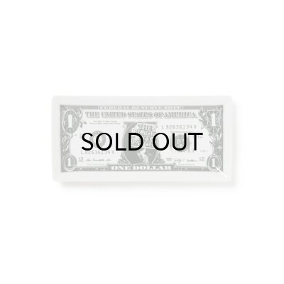 画像1: BLACK EYE PATCH (DOLLAR BILL CERAMIC TRAY) WHITE