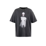 SAINT Mxxxxxx (ALIEN SS TEE) BLACK
