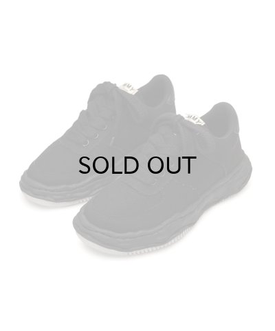 画像1: Maison MIHARA YASUHIRO ("WAYNE" OG SOLE CANVAS LOW-TOP SNEAKER) BLK-BLK