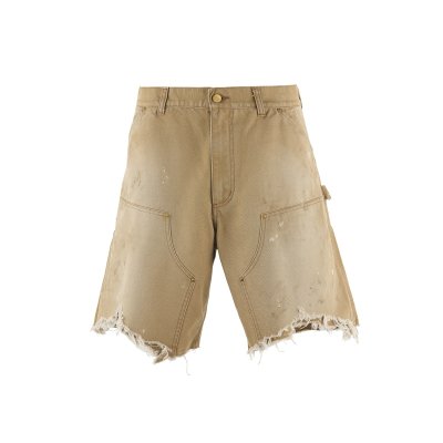 画像1: SAINT Mxxxxxx (DOUBLE KNEE SHORTS) BEIGE