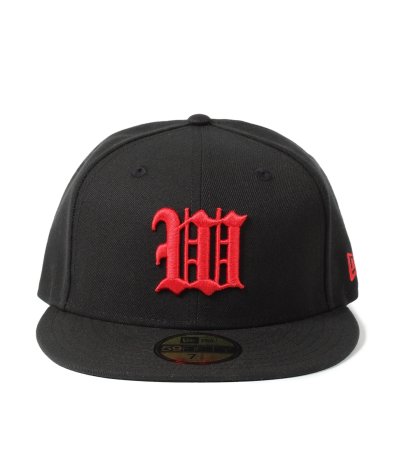 画像1: WACKO MARIA (NEW ERA 59FIFTY) BLK-RED
