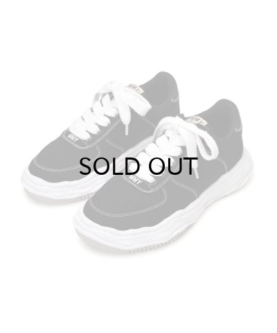 画像1: Maison MIHARA YASUHIRO ("WAYNE" OG SOLE CANVAS LOW-TOP SNEAKER) BLACK