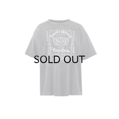 画像1: SAINT Mxxxxxx X NEIGHBORHOOD (STHD.SS TEE FEARLESS) BLACK