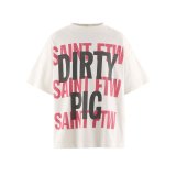 SAINT Mxxxxxx (DIRTY PIG SS TEE) WHITE