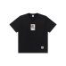 画像1: BLACK EYE PATCH (OG BOY PRIORITY LABEL TEE) BLACK (1)