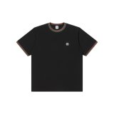 BLACK EYE PATCH (SMALL OG RIBBED TEE) BLACK