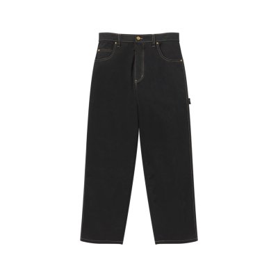 画像2: BLACK EYE PATCH (CROWN LOGO PAINTER PANTS) BLACK