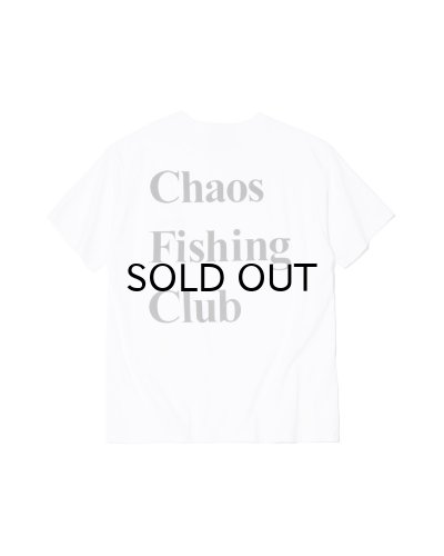 画像2: Chaos Fishing Club (Logo T-Shirt S/S) WHITE -30% OFF-