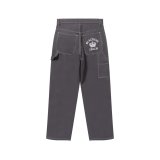 BLACK EYE PATCH (CROWN LOGO PAINTER PANTS) GRAY
