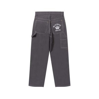 画像1: BLACK EYE PATCH (CROWN LOGO PAINTER PANTS) GRAY