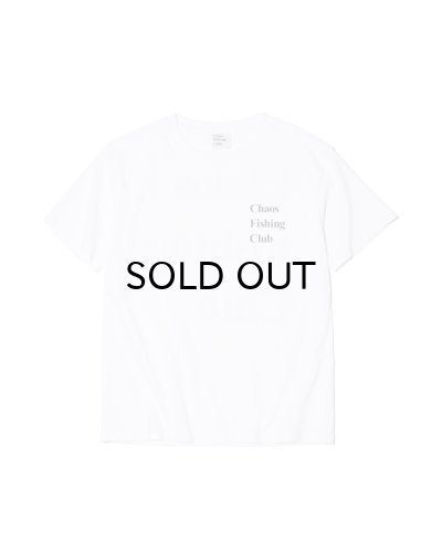 画像1: Chaos Fishing Club (Logo T-Shirt S/S) WHITE -30% OFF-
