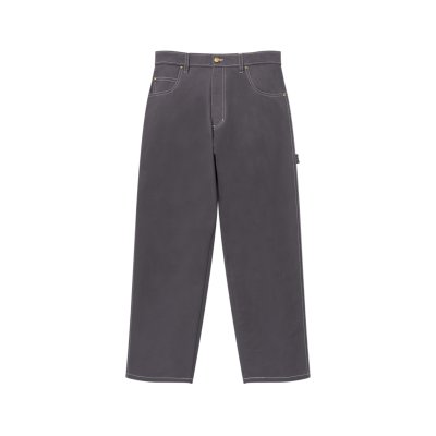画像2: BLACK EYE PATCH (CROWN LOGO PAINTER PANTS) GRAY