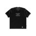 画像1: BLACK EYE PATCH (KANJI LOGO V NECK VELOUR PULLOVER TEE) BLACK (1)