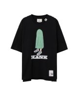 Maison MIHARA YASUHIRO (HANK Printed Half Sleeve T-shirt) BLACK