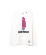 Maison MIHARA YASUHIRO (KEITH Printed Long Sleeve Tee) WHITE