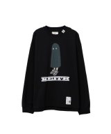 Maison MIHARA YASUHIRO (KEITH Printed Long Sleeve Tee) BLACK
