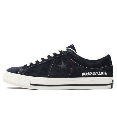 画像1: WACKO MARIA x CONVERSE (ONE STAR SUEDE) BLACK