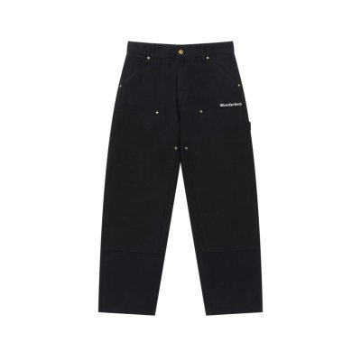 画像1: BLACK EYE PATCH (OE LOGO DOUBLE KNEE DUCK PANTS) BLACK