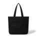 画像2: BLACK EYE PATCH (HWC LABEL TOTE BAG LARGE) BLACK (2)
