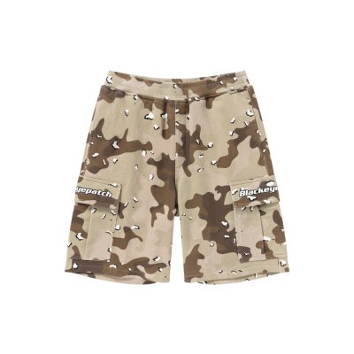 画像1: BLACK EYE PATCH (TACTICAL LOGO CARGO SHORTS) D.CAMO